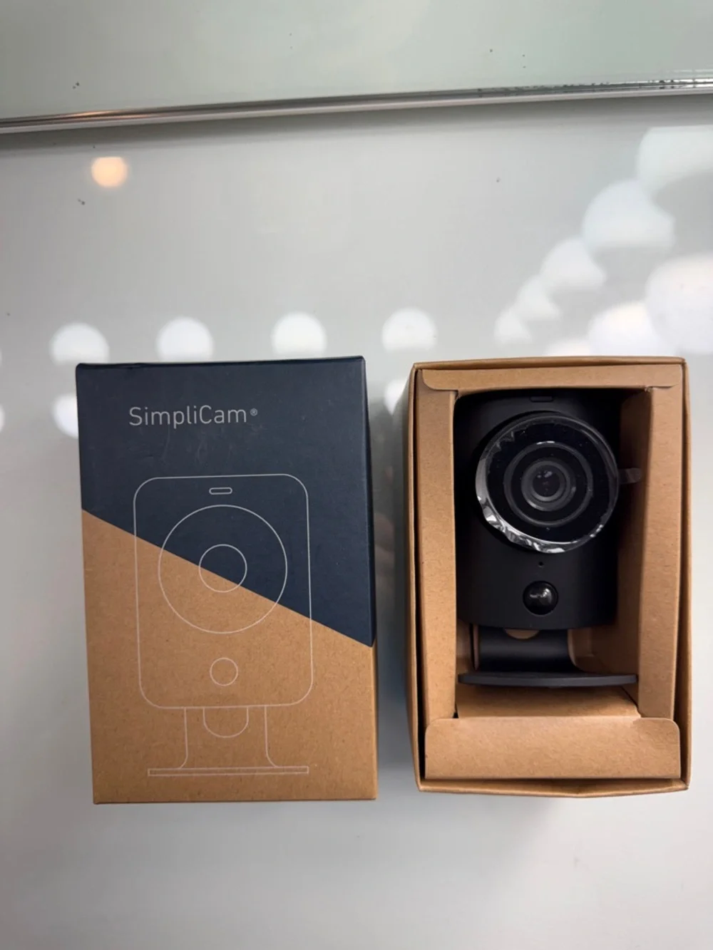SimpliSafe SimpliCam Black Indoor Security Camera NEW